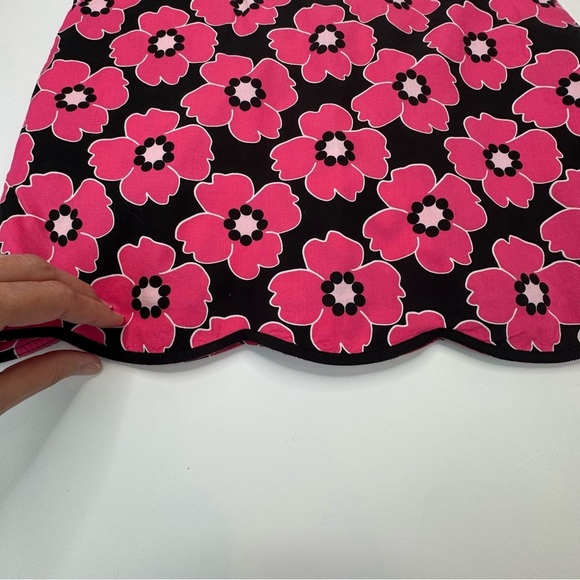 Women’s Golftini Black and Pink Stretch Floral Cotton Skort Golf Tennis size 6 - Picture 5 of 15